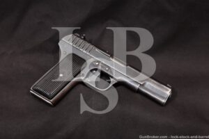WWII Soviet Izhevsk TT33 7.62x25mm Tokarev Semi-Auto Pistol, MFD 1944 C&R