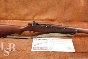 WWII Springfield CMP M1 Garand .30-06 Rifle W/ National Match Barrel 1954