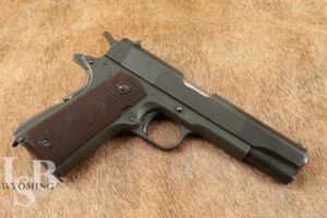 WWII U.S. Army Colt M1911-A1 .45 ACP 5" Semi-Auto Pistol C&R 1943
