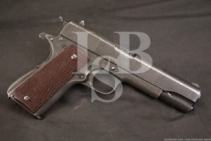 WWII U.S. Colt Model 1911A1 .45 ACP Semi-Automatic Pistol, 1943 C&R