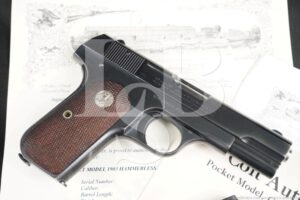 WWII U.S. Property Colt 1903 Pocket Hammerless .32 ACP Semi-Auto Pistol C&R