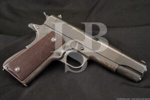 WWII US Army Colt 1911A1 1911-A1 .45 ACP Semi-Automatic Pistol, 1943 C&R