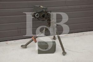 WWII US M1917A1 Tripod Lamson 1942 Aircraft Cradle T&E Dial & Ammo Boxes