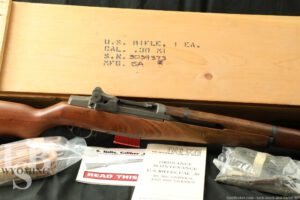 WWII US Springfield M1 Garand .30-06 Military Semi Automatic Rifle 1944 C&R