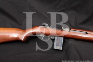 WWII Underwood M1 M-1 Carbine .30 Cal Semi Automatic Rifle, MFD 1943 C&R