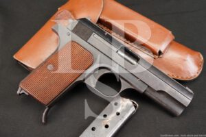 WWII Wehrmacht issue Femaru Model 1937 .32 ACP SA Semi-Automatic Pistol C&R