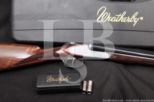 Weatherby Fausti Athena D'Italia 20 GA SXS Side by Side Shotgun, MFD 2006