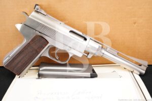 Wildey Cheshire Survivor Model .45 Win Mag 8" WOLFGANG1 Pistol 1988