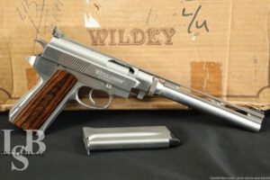 Wildey Milford Survivor In .45 Win Mag 10” Semi Auto Pistol W/ Box, Mag