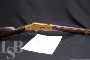 Winchester 1866 3rd Model 24" .44 Henry RF Lever Action Rifle, 1875 Antique