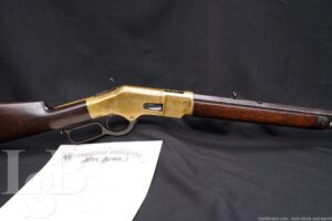 Winchester 1866 4th Model 24" .44 Henry CF Lever Action Rifle, 1881 Antique