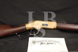 Winchester 1866 4th Model Carbine SRC .44 Henry Lever Rifle, 1869 Antique