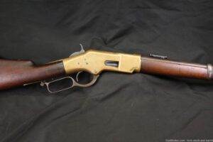 Winchester 1866 4th Model Carbine SRC .44 Henry Lever Rifle, 1883 Antique