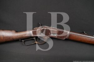 Winchester 1873 2nd Model 24" .44-40 WCF Lever Action Rifle, 1880 Antique