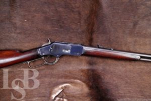 Winchester 1873 3rd Model 24" Round .38-40 WCF Lever Rifle, 1892 Antique