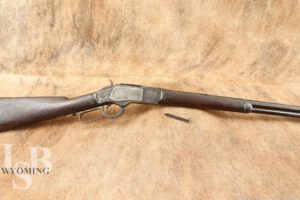 Winchester 1873 '73 3rd Model .22 Short Lever Action Rifle, 1889 Antique