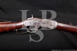 Winchester 1st Model 1873 24" Heavy Barrel .44-40 Lever Rifle, 1876 Antique