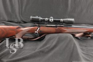 Winchester 70 Super Grade .338 Win Mag Bolt Action Rifle w/ Zeiss Scope