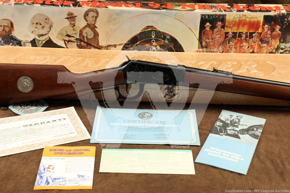 Winchester 94 NRA Commemorative Centennial Musket 30-30 Lever-Action C&R