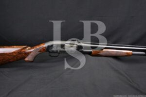 Winchester Model 12 1912 Engraved Pigeon Upgrade 12 Ga. Pump Action Shotgun