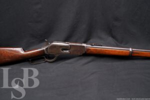 Winchester Model 1876 Centennial Carbine .45-60 Lever Rifle, 1881 Antique