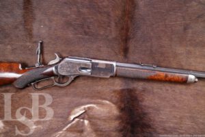 Winchester Model 1876 Centennial Deluxe .45-60 Lever Rifle, 1881 Antique