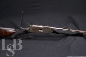 Winchester Model 1876 Centennial Deluxe .45-75 Lever Rifle, 1883 Antique