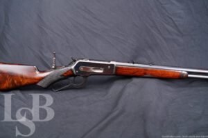 Winchester Model 1886 Deluxe 26" .45-70 Gov't Lever Rifle, 1891 Antique