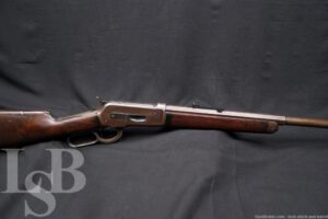 Winchester Model 1886 26" 1/2 Octagon .45-90 WCF Lever Rifle, 1890 Antique