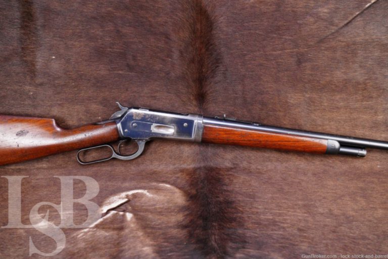 Winchester Model 1886 Takedown .33 WCF 24″ Lever Action Rifle, MFD 1902 ...
