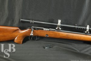 Winchester Model 52 .22 LR Bolt Action Target Rifle Unertl Scope, 1956 C&R