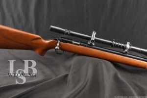 Winchester Model 52-D Target 52D 28" .22 LR Single Shot Bolt Rifle, C&R