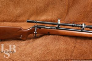Winchester Model 52B .22 LR Bolt Action Target Rifle Unertl Scope, 1941 C&R