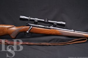 Winchester Model 70 .22 K-Hornet 24" Bolt Action Rifle & Scope 1945 C&R