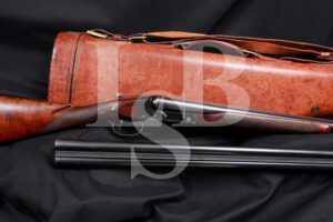 Winchester Repeating Arms Co. Model 21 Shotgun 2 Barrel Set & Mutton Leg Case