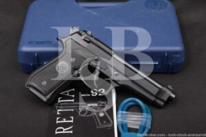 Beretta Model 92FS 92-FS 9mm 4.9" Double Action DA/SA Semi-Auto Pistol 2016