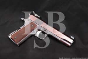 Custom Colt National Match 1911A1 1911-A1 .45 ACP Semi-Auto Pistol, 1945