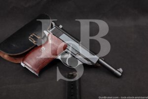 WWII German Walther P.38 P38 P-38 ac-42 ac42 9mm Semi-Auto Pistol, 1942 C&R