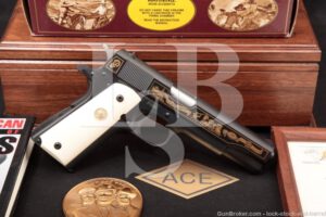 Colt Joe Foss All American Hero Commemorative 1911 .45 ACP Pistol, MFD 1989