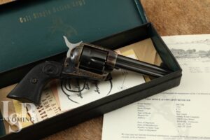 1 of 1103 Colt Single Action Army SAA 2nd Gen .45 LC 4.75" Revolver '58 C&R