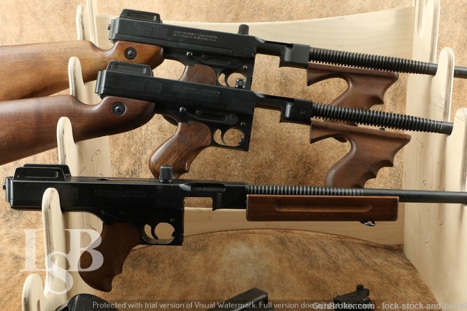 3 Gun Matching Serial Set Auto-Ordnance 1927-A1, 1927-A3, 1927-A5 Thompson