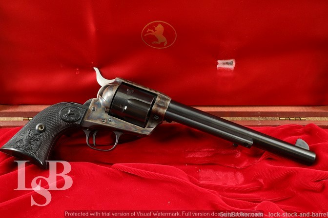 3rd Gen Colt Single Action Army SAA .45 Colt 7.5″ Revolver MFD 1976