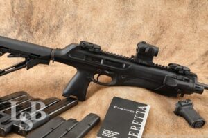 Beretta CX4 Storm 9mm 16.5” PCC AR15 Style Stock W/ AIMPOINT T-1 Red Dot