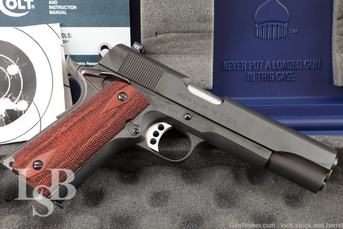 Colt Custom Shop Special Combat Government Model .45 ACP 5” Semi-Auto 1996