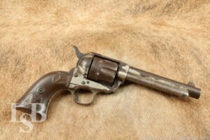 Colt Etched Panel Frontier Six Shooter 44-40 SA Revolver MFD 1886 Antique