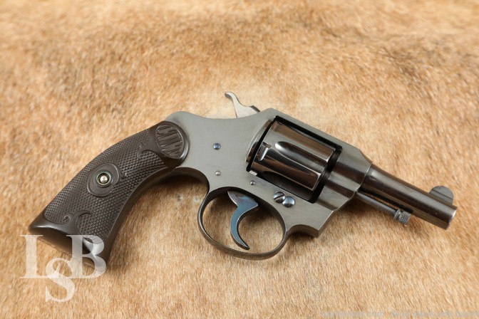 Colt Police Positive .32 Short 2.5” Blued 6-Shot DA/SA Revolver, 1912 C&R