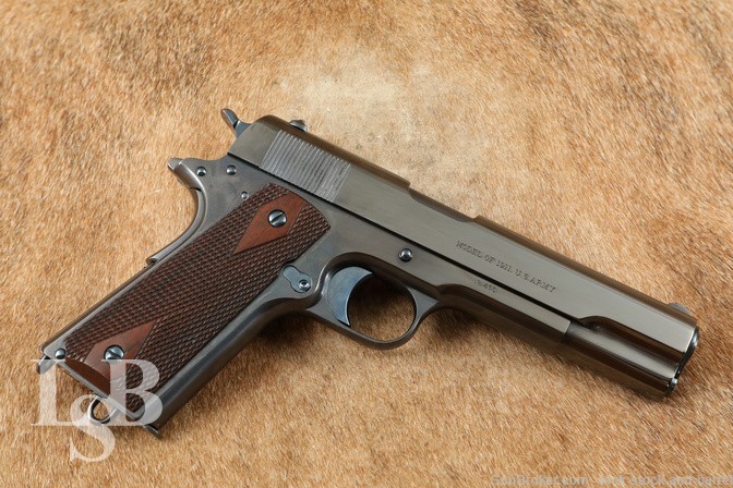 Early 3-Digit US Army Colt Model 1911 .45 ACP Semi-Auto Pistol, 1912 C&R