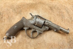 French St Etienne Model MLE 1873 Navy 11x17mmR DA/SA Revolver 1893 Antique