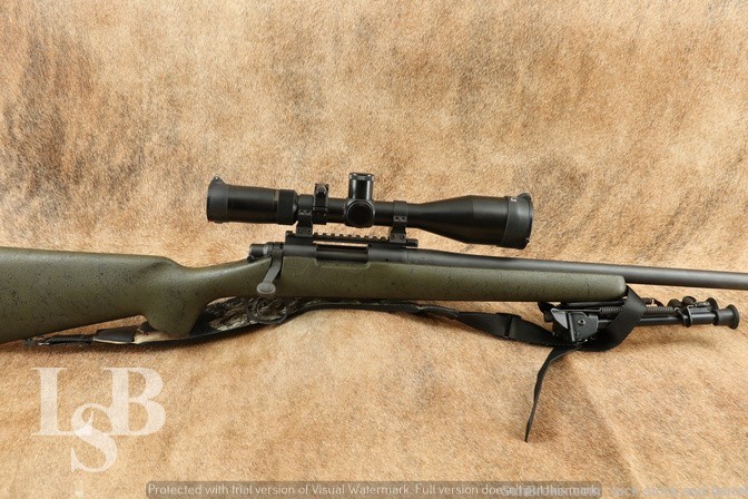Remington Mod 700 24” .223 REM W/ HUSKEMAW Scope, Bipod, & HS Precision