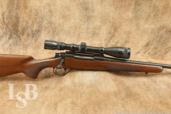 Remington Model 700 6.5×55 Swedish Bolt Action 22”& Weaver Scope MFD 1977